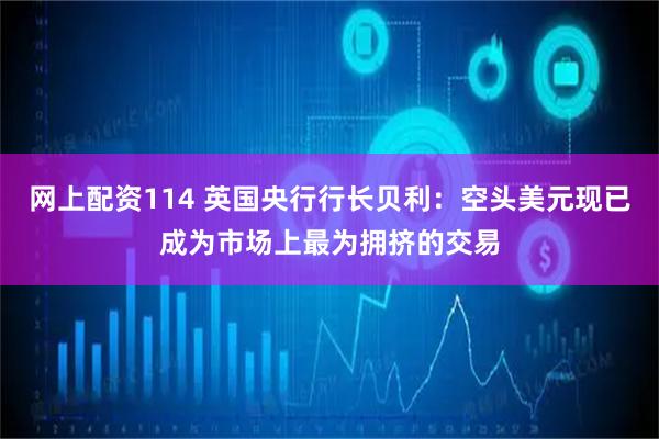 网上配资114 英国央行行长贝利：空头美元现已成为市场上最为拥挤的交易